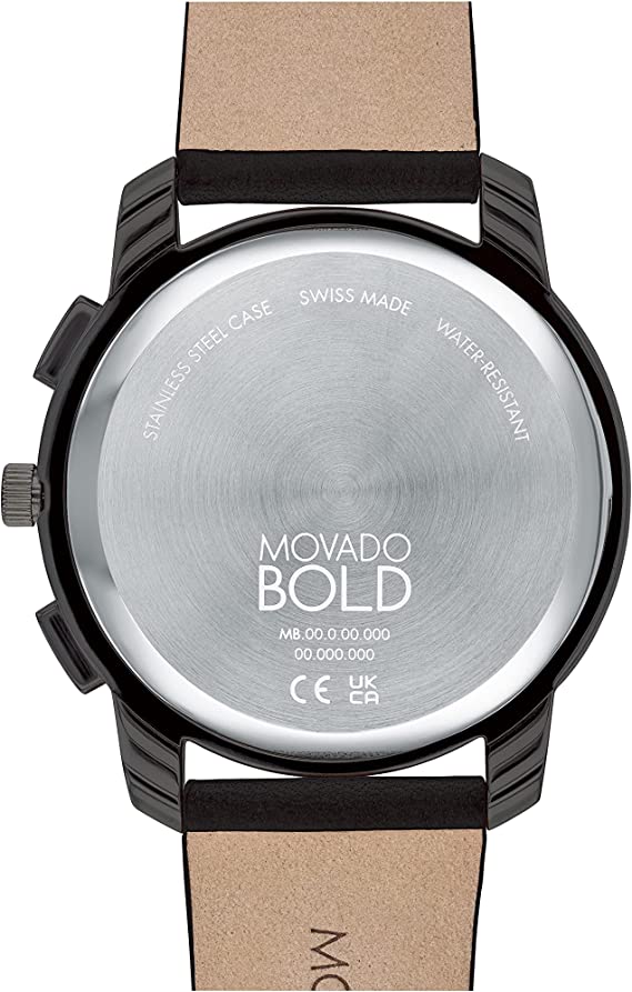 Movado Bold Thin Quartz Mens Watch 3600835