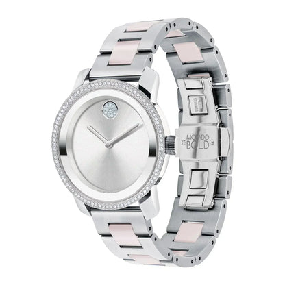 Movado Bold Ceramic Quartz Women's Watch 3600881