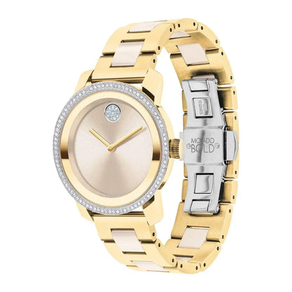 Movado Bold Ceramic Quartz Women's Watch 3600882