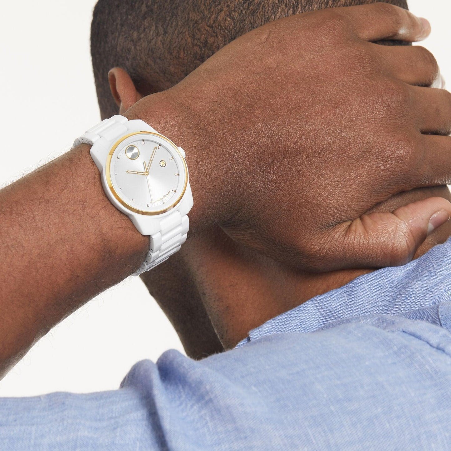 Movado Bold Verso Quartz Mens Watch 3600900