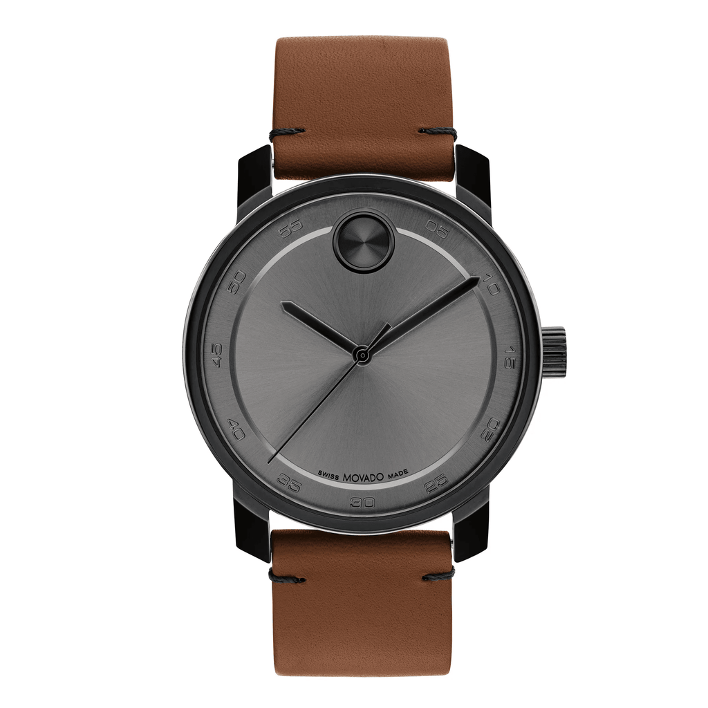 Movado bold outlet grey watch