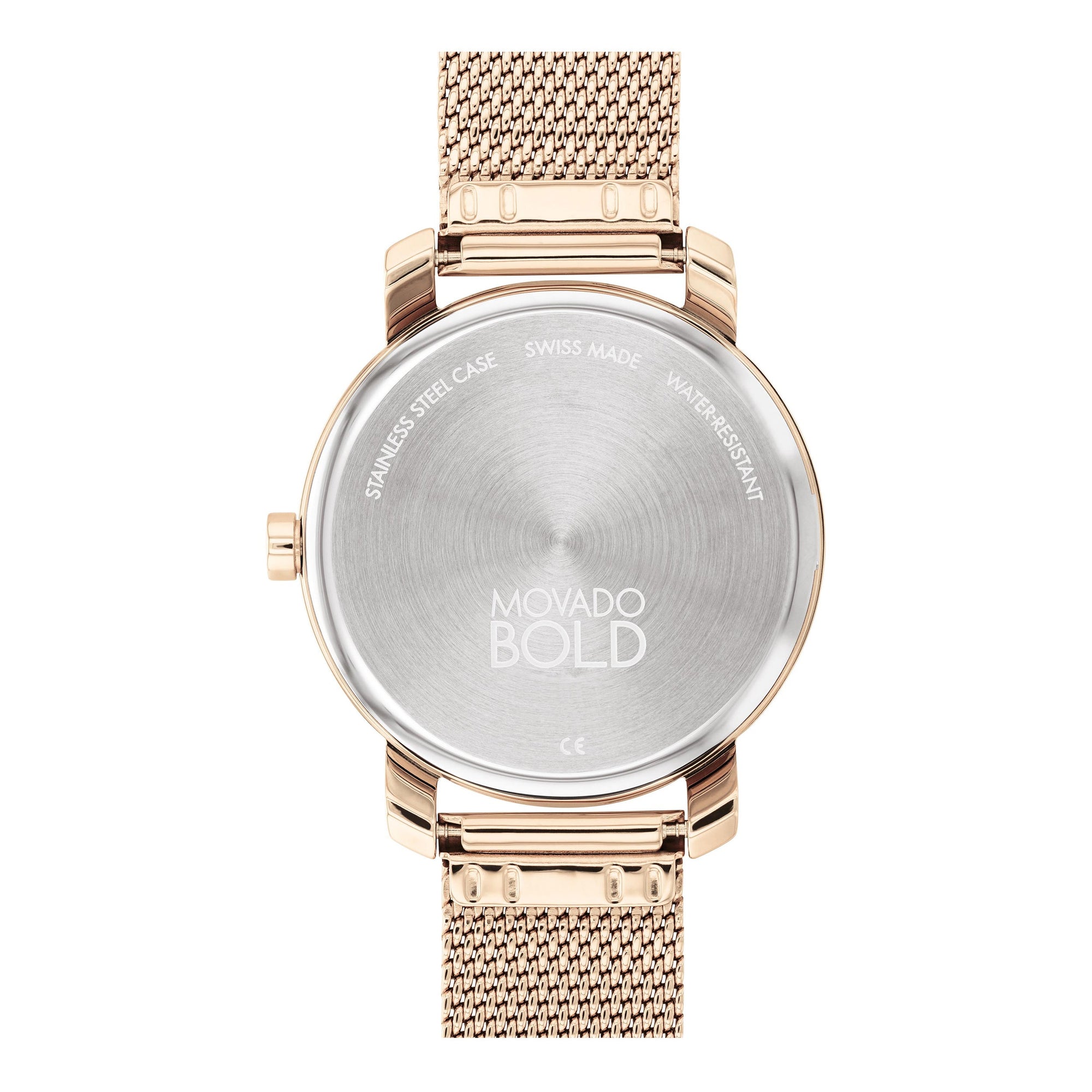 Rose gold movado outlet bold womens