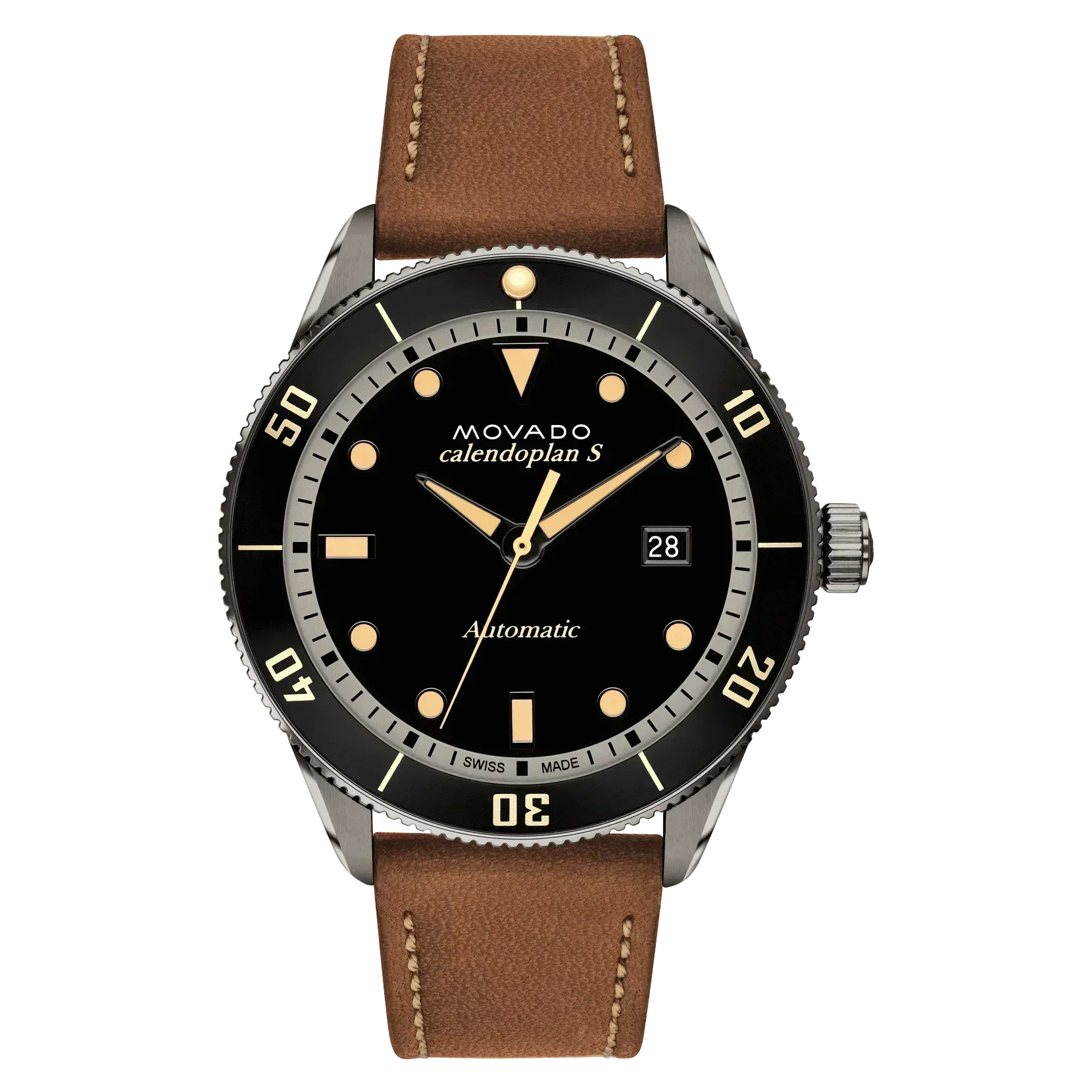 Movado Heritage Series Calendoplan Automatic Men's Watch 3650106