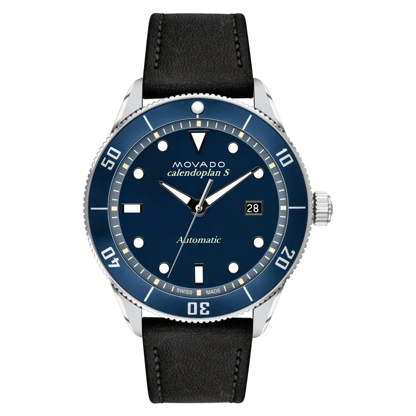 Movado Heritage Series Calendoplan Automatic Men's Watch 3650107