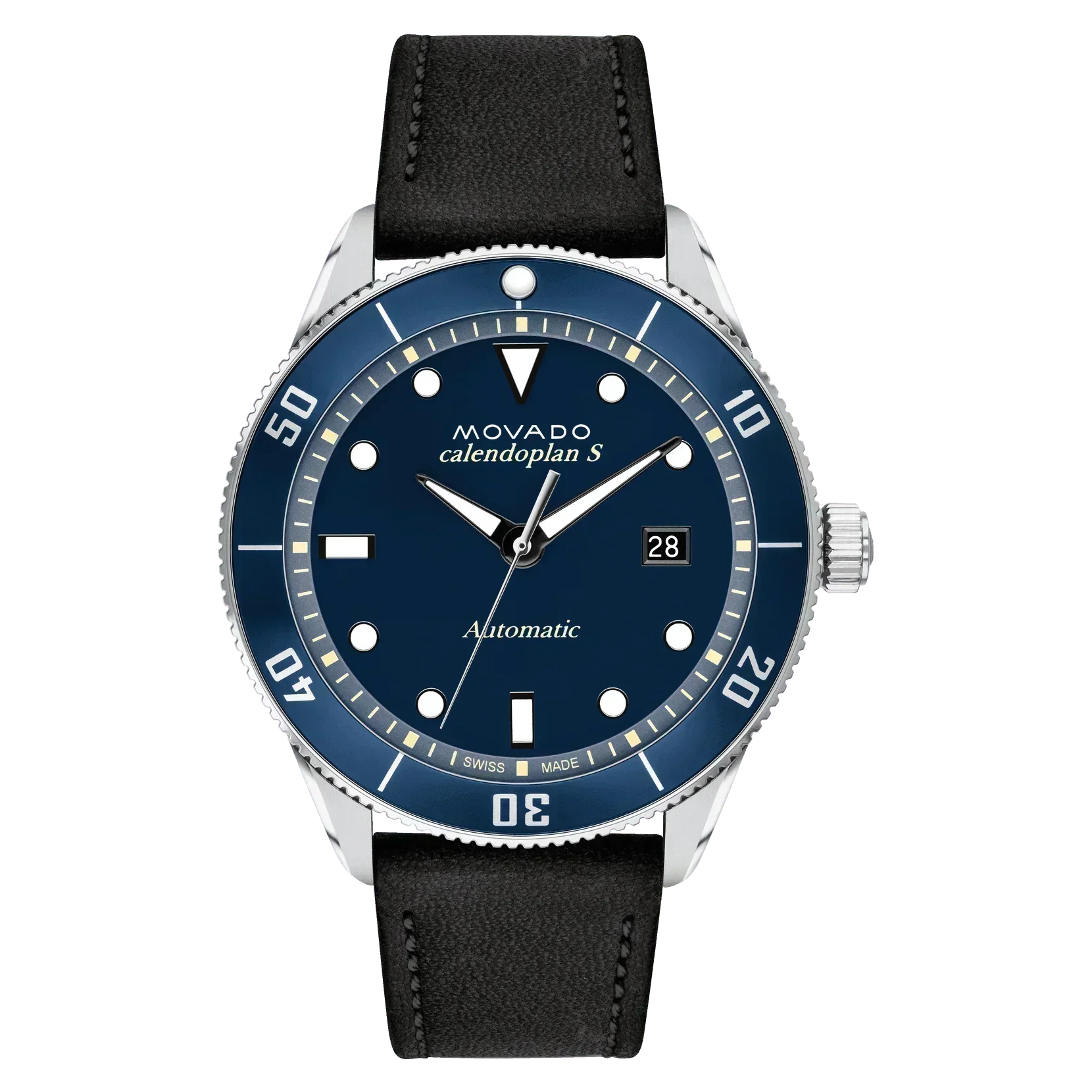 Movado Heritage Series Calendoplan Automatic Men's Watch 3650107