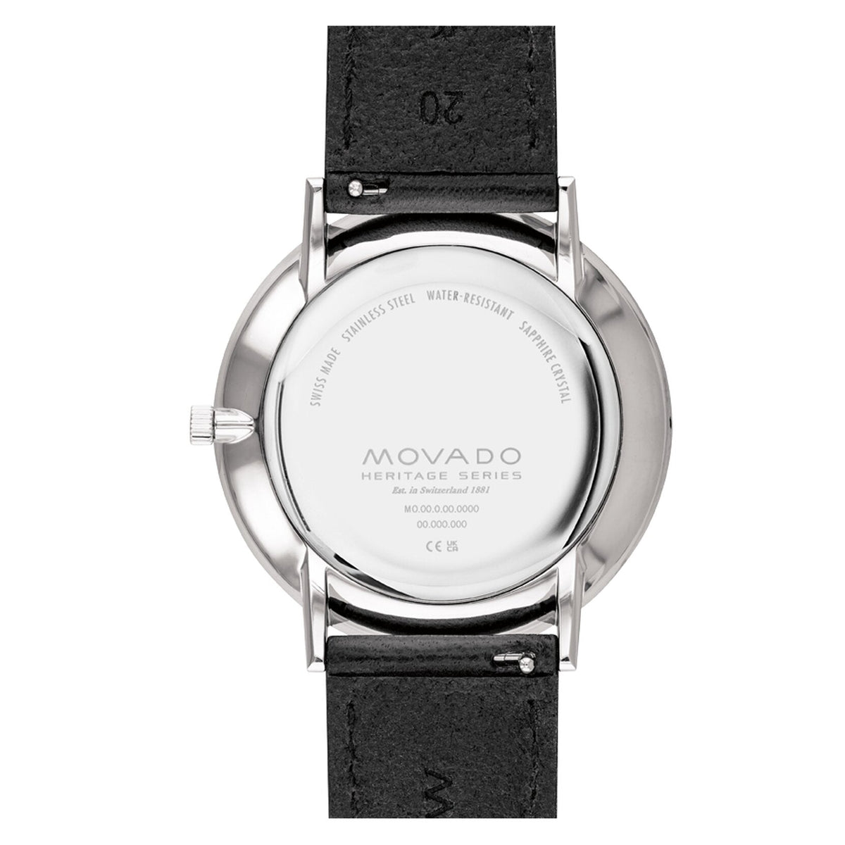 Movado Heritage Series Quatrz Unisex Watch 3650130