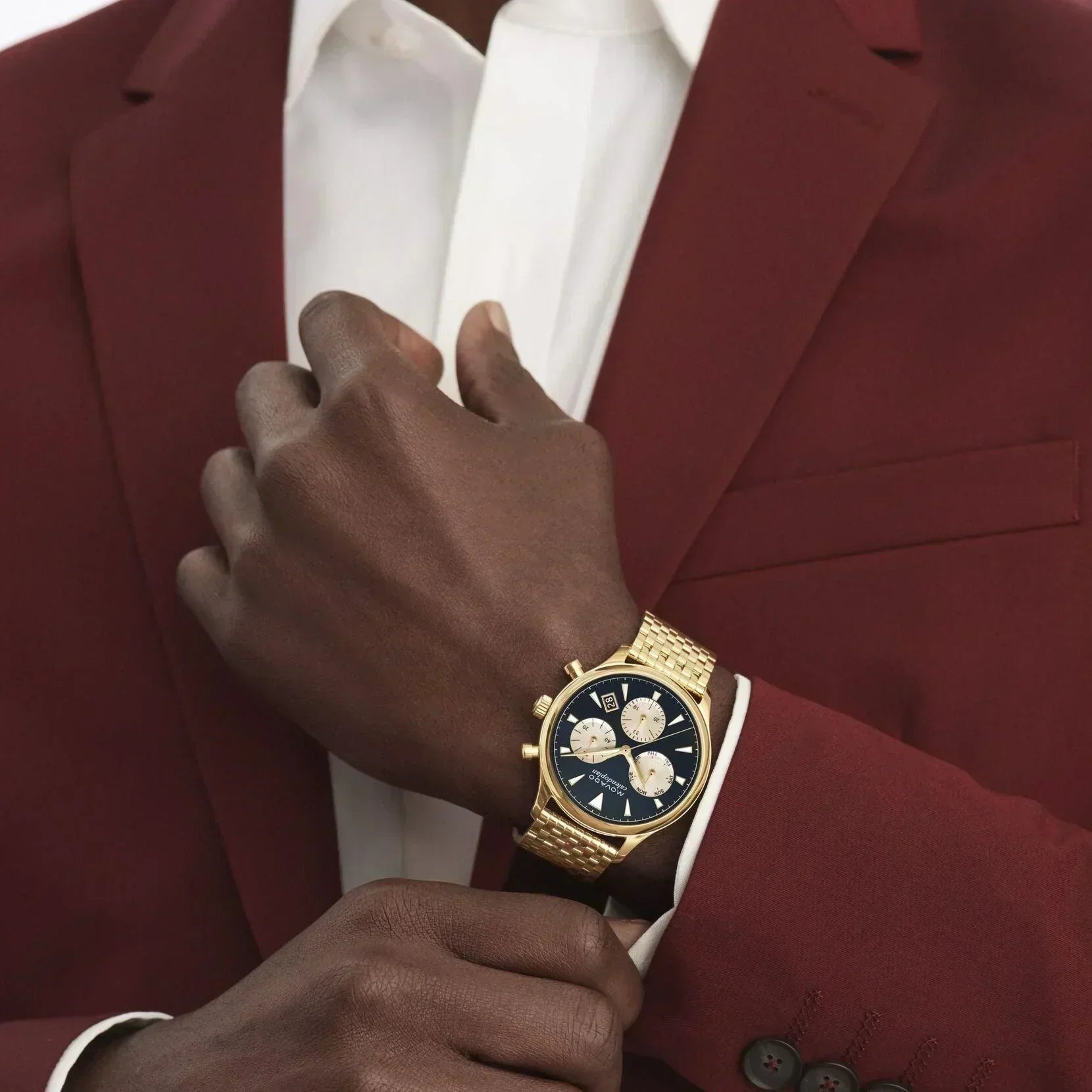 Movado Heritage Series Quartz Mens Watch 3650150