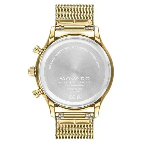 Movado HERITAGE Quartz Men's Watch 3650152