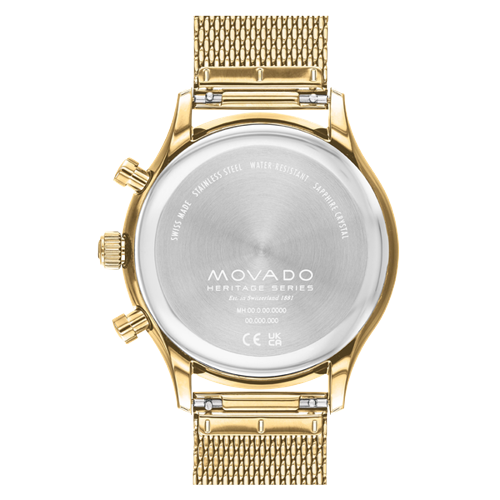 Movado HERITAGE Quartz Men&#39;s Watch 3650152