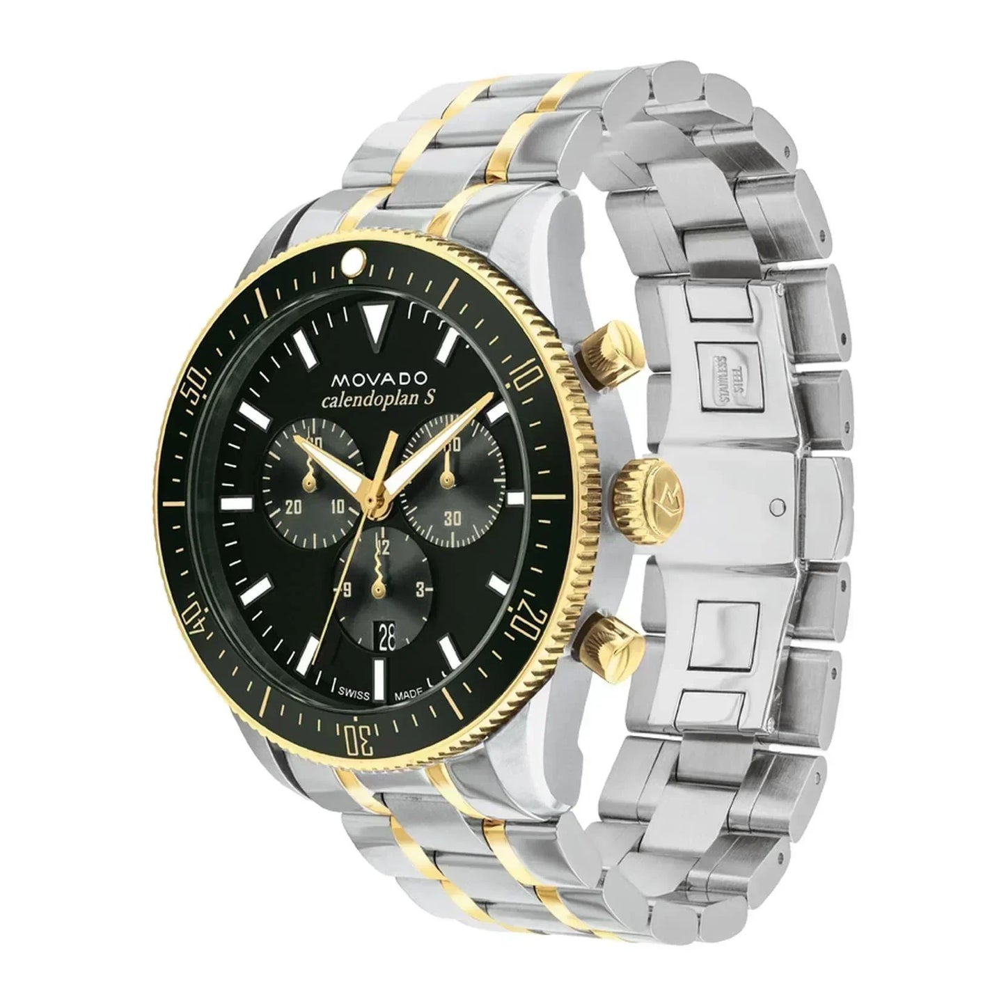 Movado Heritage Calendoplan S Quartz Men's Watch 3650167