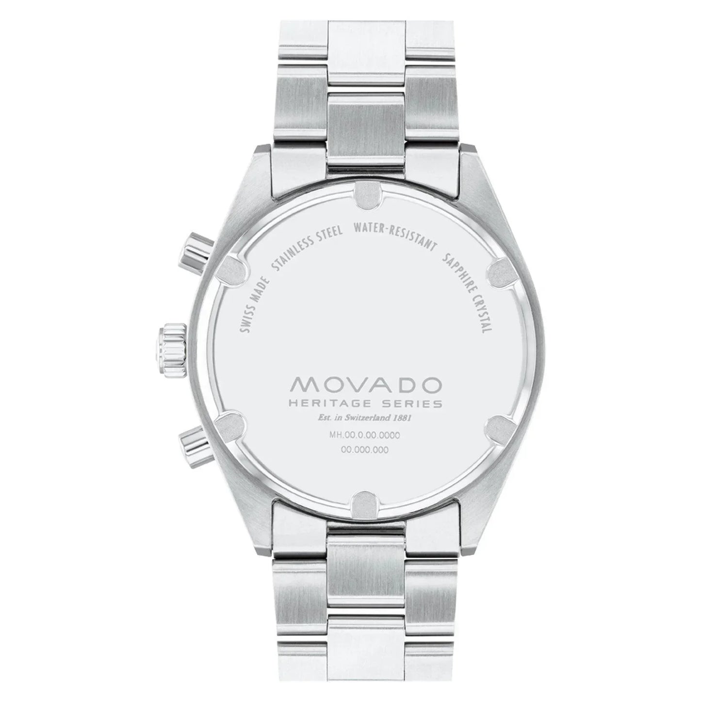 Movado Heritage Series Datron Quartz Mens Watch 3650179