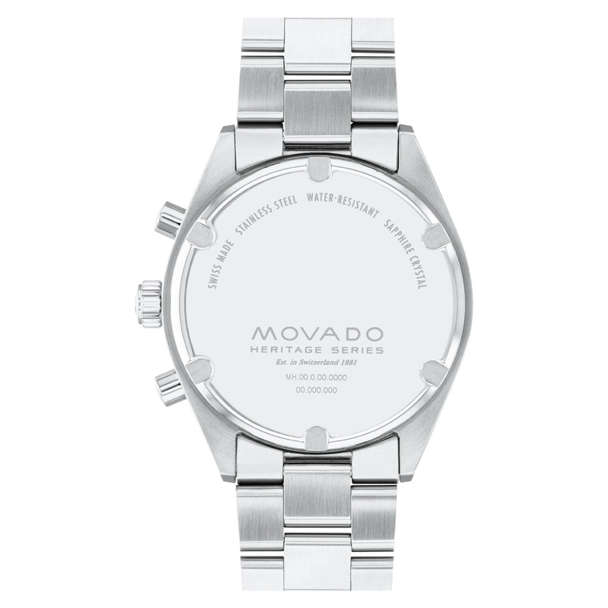 Movado Heritage Series Datron Quartz Mens Watch 3650179