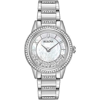 Bulova Crystal Womens Watch 96L257