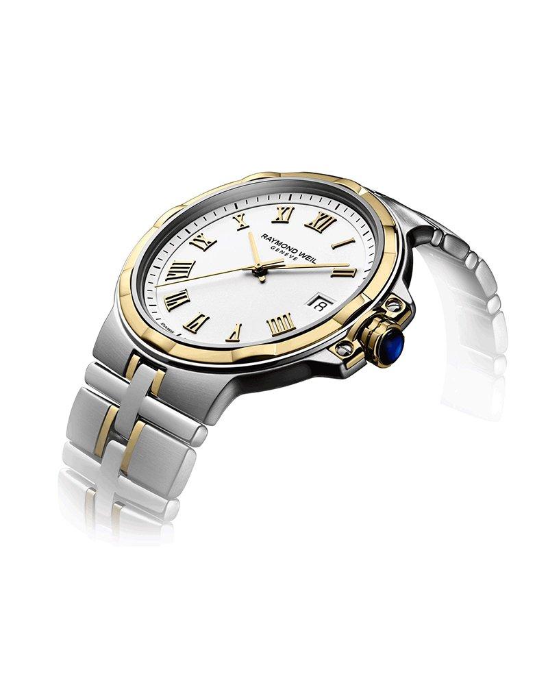 Raymond Weil 5180-STP-00308 Parsifal Ladies Quartz Classic White Dial Bracelet Watch
