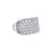 2.00TDW Diamond Bright Pave Band in 10K White Gold