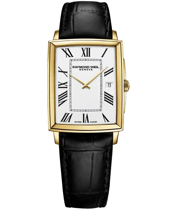 Raymond Weil 5425-PC-00300 Toccata Men's Classic Rectangular Watch