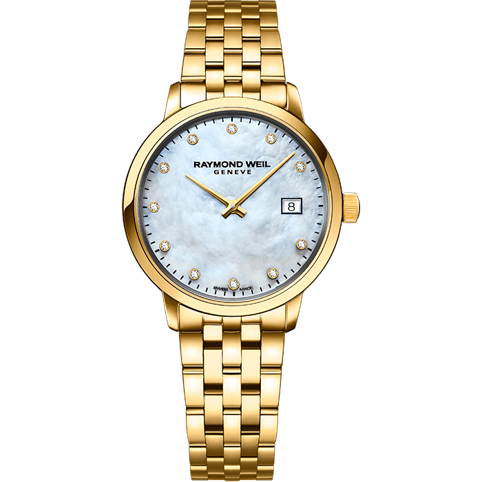 Raymond Weil 5985-P-97081 Toccata Classic Gold Diamond Quartz Women&#39;s Watch