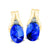 September Birthstone Earring with Diamond Accent set in 10k Yellow gold 84190920