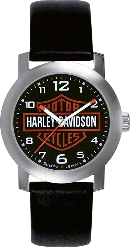 Harley Davidson Bar & Shield Quartz Mens Watch 76A04