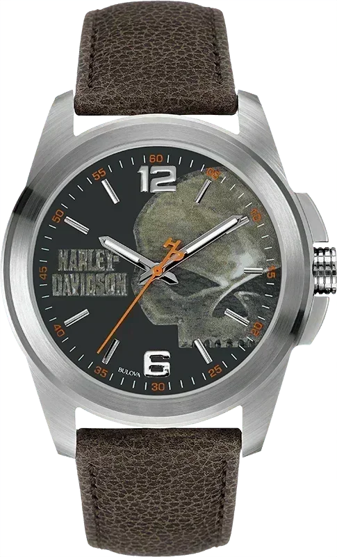 Harley Davidson Willie G Quartz Mens Watch 76A146