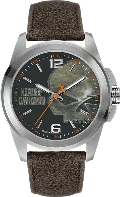 Harley Davidson Willie G Quartz Mens Watch 76A146