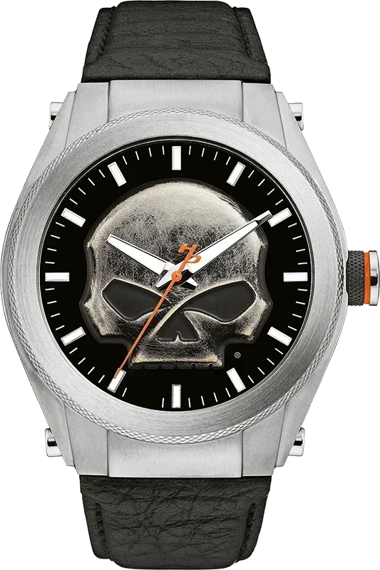 Harley Davidson Willie G Quartz Mens Watch 76A156