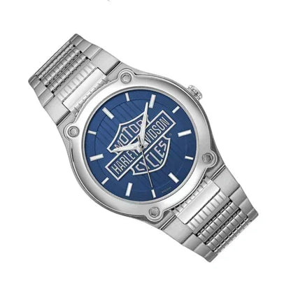 Harley Davidson Medallion Quartz Mens Watch 76A159