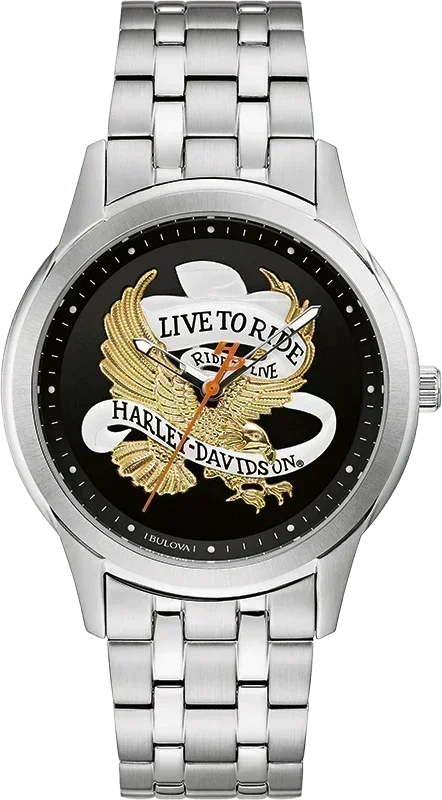 Harley Davidson Icon Quartz Mens Watch 76A167
