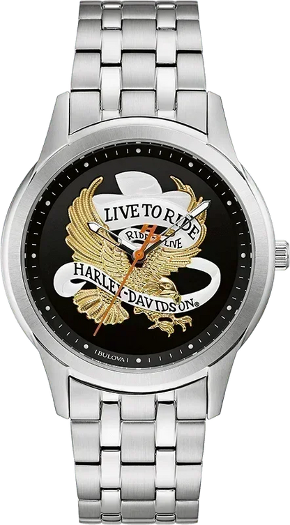 Harley Davidson Icon Quartz Mens Watch 76A167