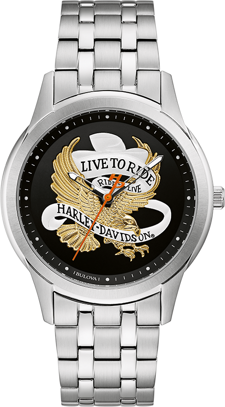 Harley Davidson Icon Quartz Mens Watch 76A167