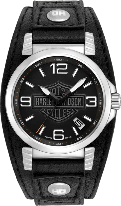 Harley Davidson Bar & Shield Quartz Mens Watch 76B163