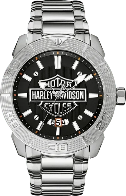 Harley Davidson Bar & Shield Quartz Mens Watch 76B169