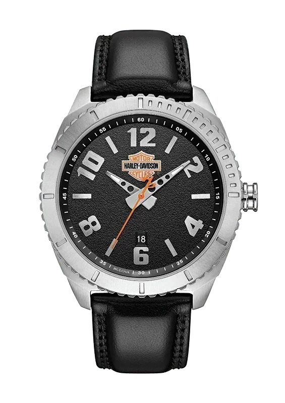 Harley Davidson Quartz Mens Watch 76B181