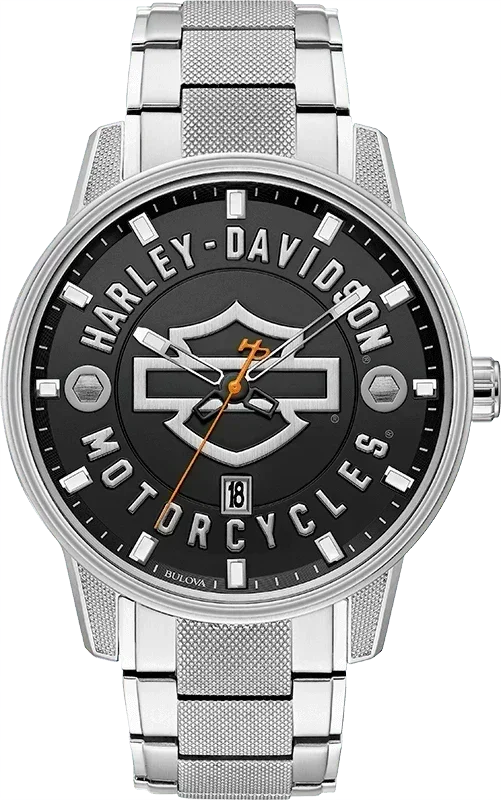 Harley Davidson Quartz Mens Watch 76B182