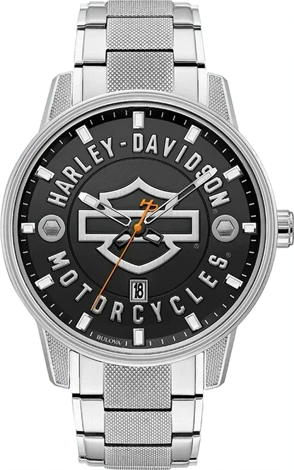 Harley Davidson Quartz Mens Watch 76B182