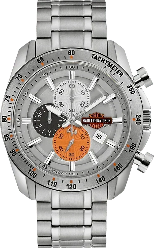 Harley Davidson Quartz Mens Watch 76B186