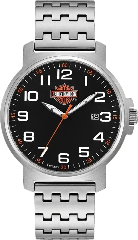Harley Davidson Quartz Mens Watch 76B187
