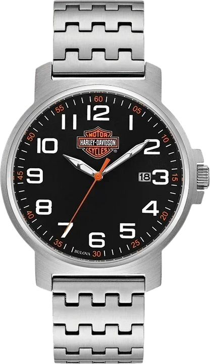 Harley Davidson Quartz Mens Watch 76B187