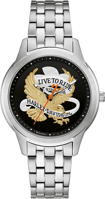 Harley Davidson Icon Quartz Womens Watch 76L194