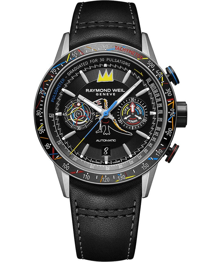 Raymond Weil Freelancer Basquiat Special Edition Men’s Automatic Watch 7780-tic-jmb01