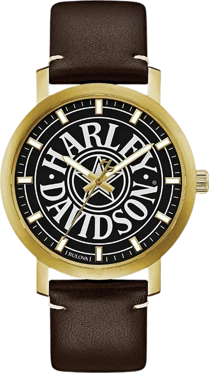 Harley Davidson Quartz Mens Watch 77A100