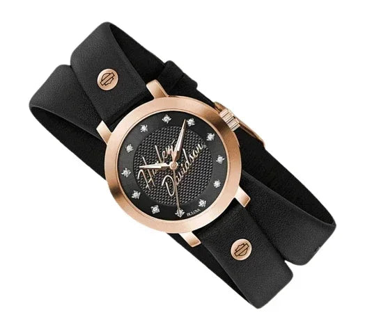 Harley Davidson Quartz Womens Watch 77L109
