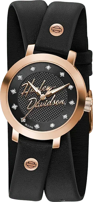 Harley Davidson Quartz Womens Watch 77L109