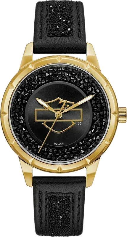 Harley Davidson Quartz Womens Watch 77L111