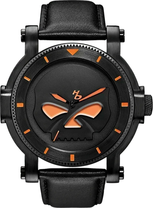 Harley Davidson Willie G Quartz Mens Watch 78A114