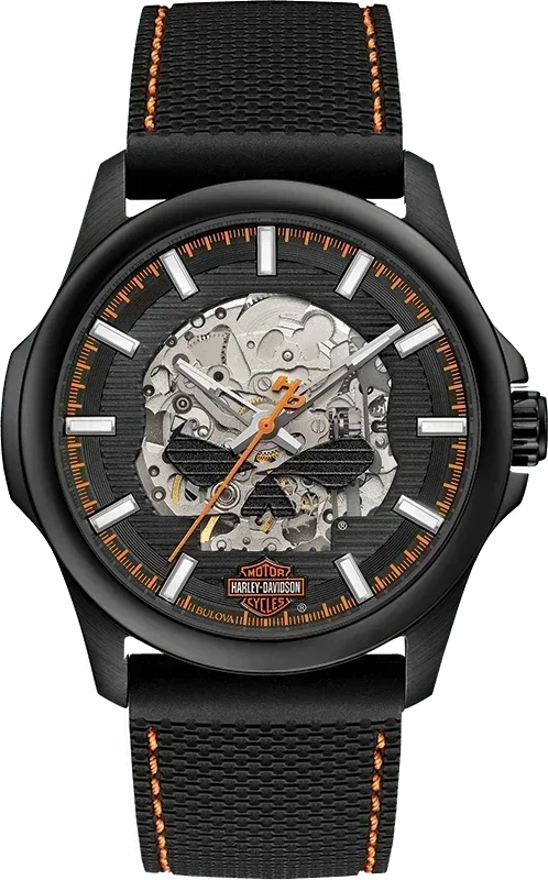 Harley Davidson Willie G Quartz Mens Watch 78A118