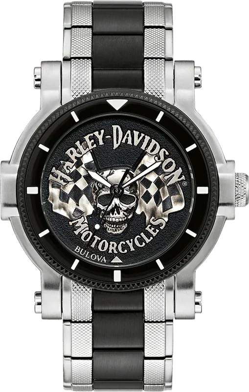 Harley Davidson Willie G Quartz Mens Watch 78A124