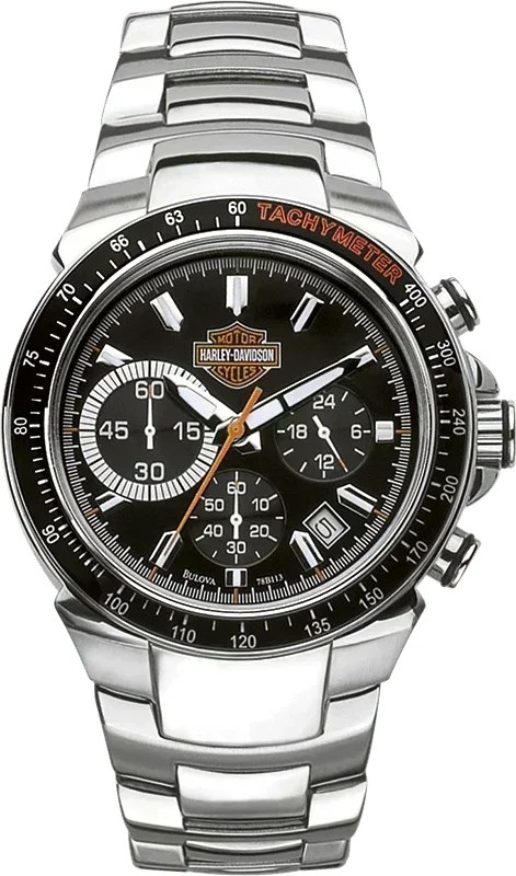 Harley Davidson Bar & Shield Quartz Mens Watch 78B113