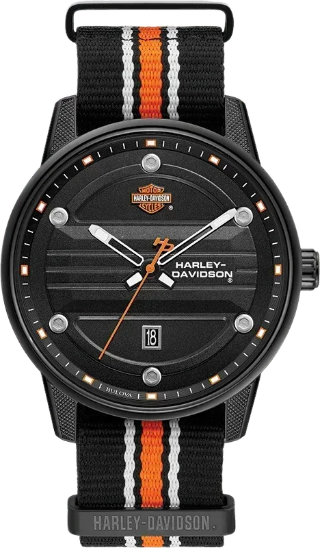 Harley Davidson Quartz Mens Watch 78B153