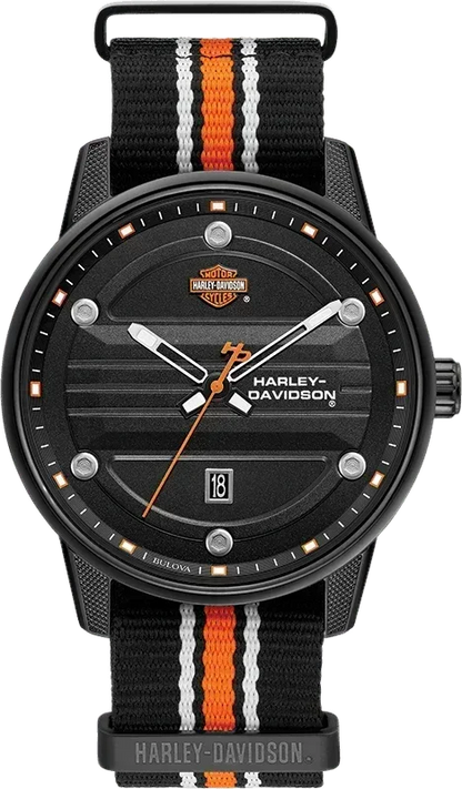 Harley Davidson Quartz Mens Watch 78B153